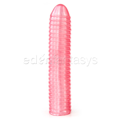 Ribbed - dildo sex toy
