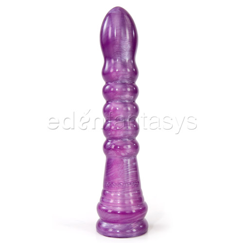 Ringed dong - strap-on dildo