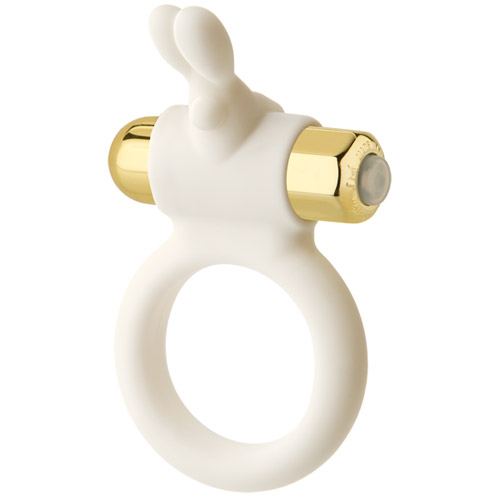 Wonderland the white wabbit - penis ring with clit stimulator discontinued