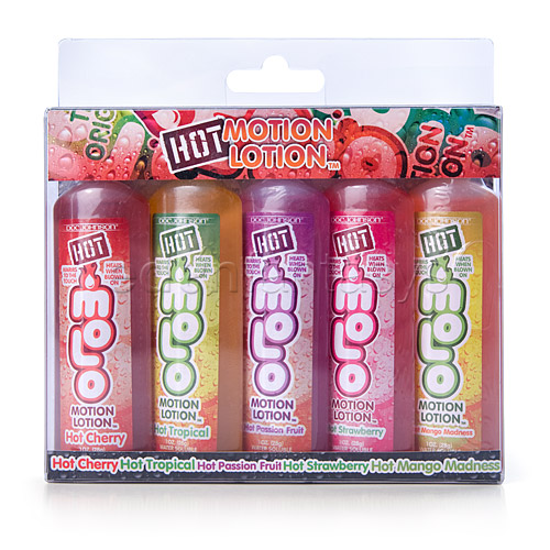 Hot motion lotion kit - lubricant