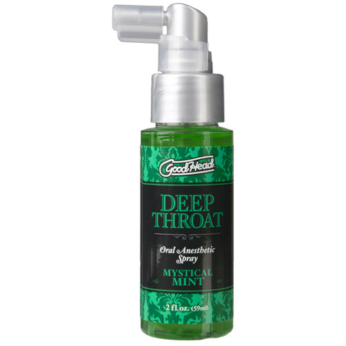GoodHead deep throat spray - flavored throat relaxing spray