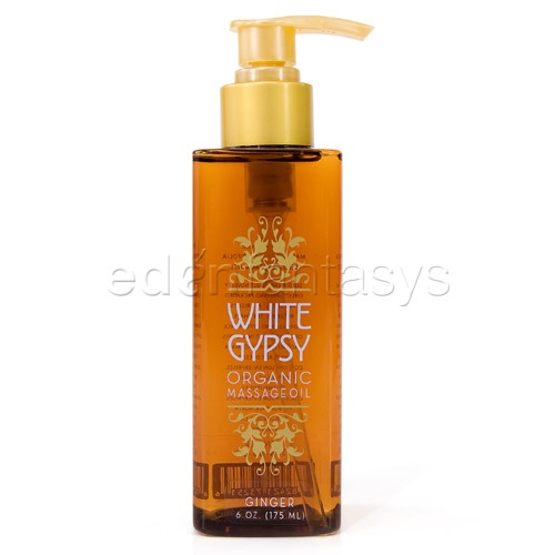 White gypsy  massage oil