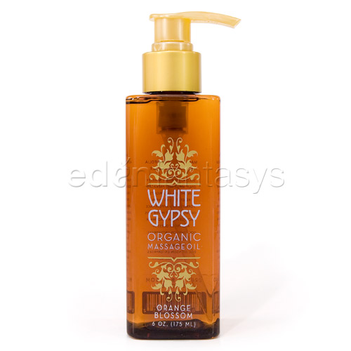 White gypsy  massage oil