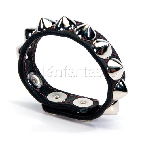 Conical studded cock strap - cock ring discontinued
