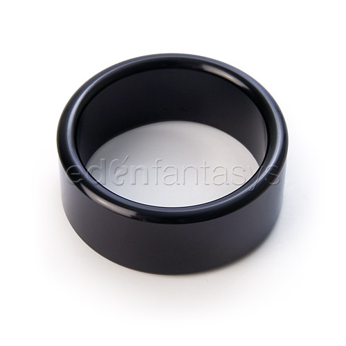 Black metal cock ring xtra thick - cock ring discontinued