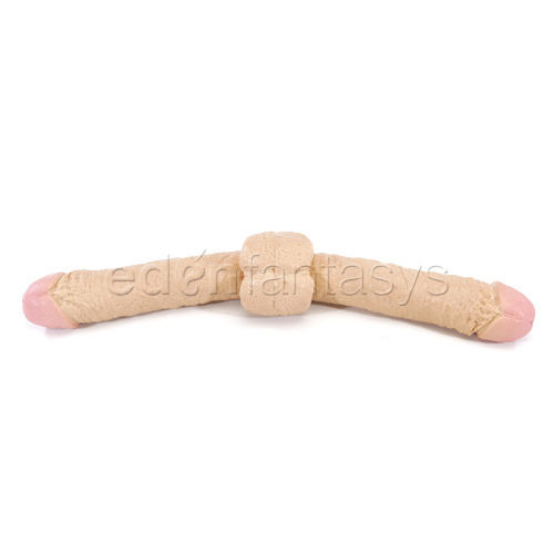 Double dong with balls - double ended dildo discontinued