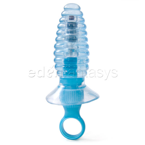Lollipoppers ribbed anal plug - vibrating anal plug discontinued