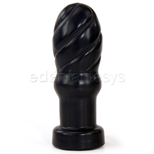 Bonez black dick swirl plug - butt plug discontinued