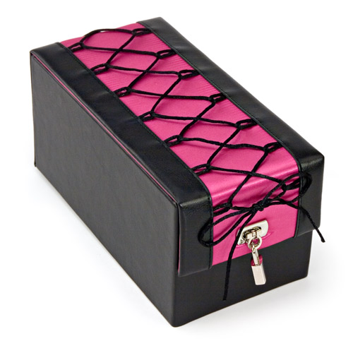 Devine toy box pink corset - storage container discontinued