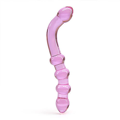 Crystal G - double-ended glass dildo
