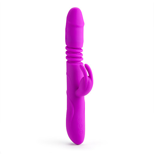 Heartbreaker - rechargeable thrusting rabbit vibrator