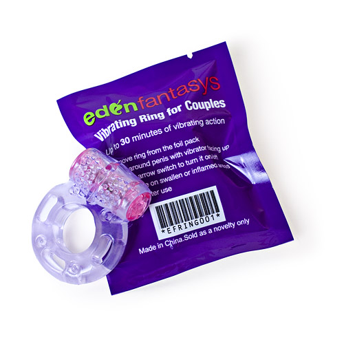 EdenFantasys vibrating ring - vibrating ring with clit stimulator