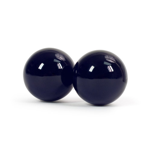 Eden's glass ben wa balls - weighted ben-wa balls