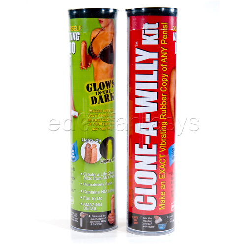 Clone-a-willy glow in the dark kit - molding kit discontinued