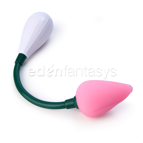 Silicone bendable rose - discreet vibrator