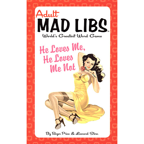Adult Mad Libs - erotic book