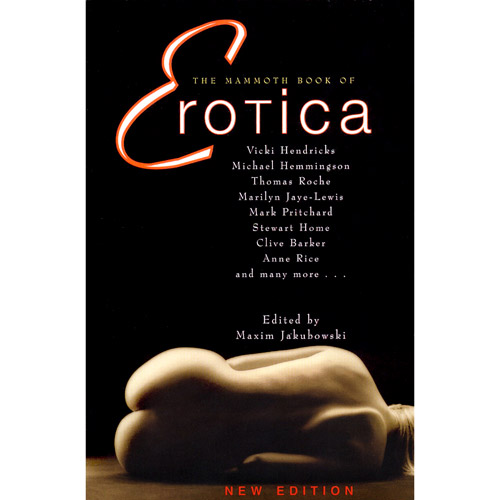 The Mammoth Book of Erotica - book discontinued