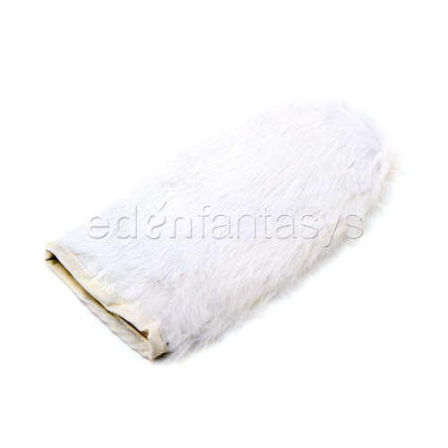 Rabbit fur mitt - massage mitt discontinued