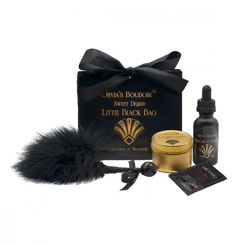 Little black bag sweet desire - massage gift set for couples