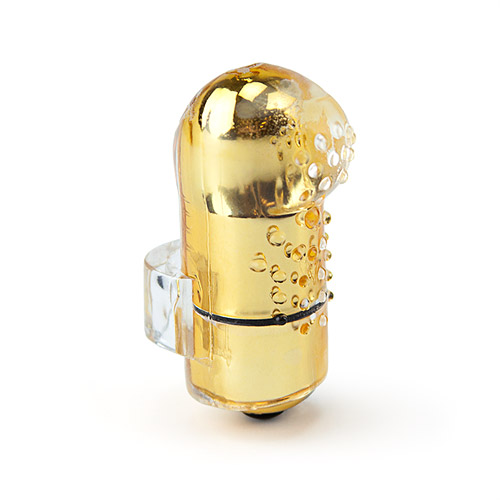 Gold finger - finger vibrator