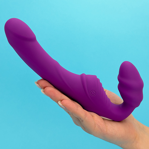 Nana - vibrating strapless strap on