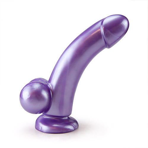 Radiance 7.5" - silicone realistic dildo with balls and suction cup