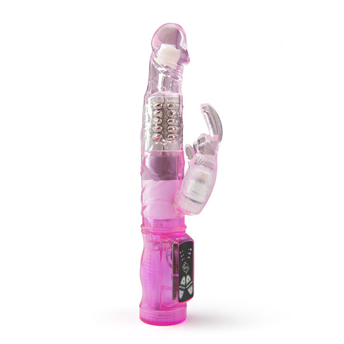 Angel bunny - rabbit vibrator with massage beads