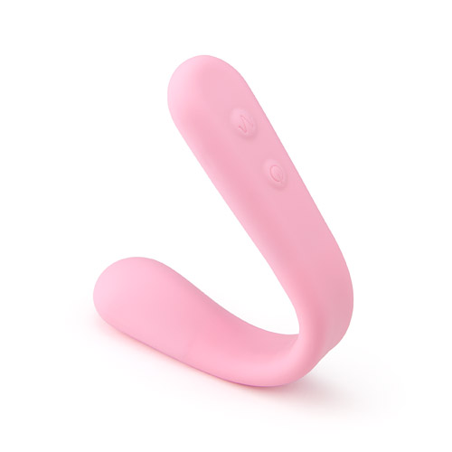 Sleeker - c-shape vibrator for couples