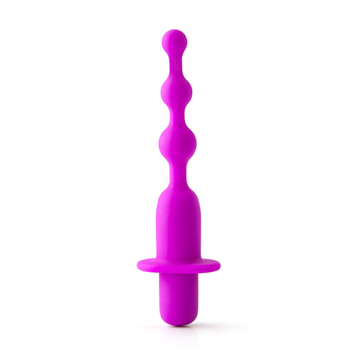 Booty treat - rechargeable anal bead vibrator