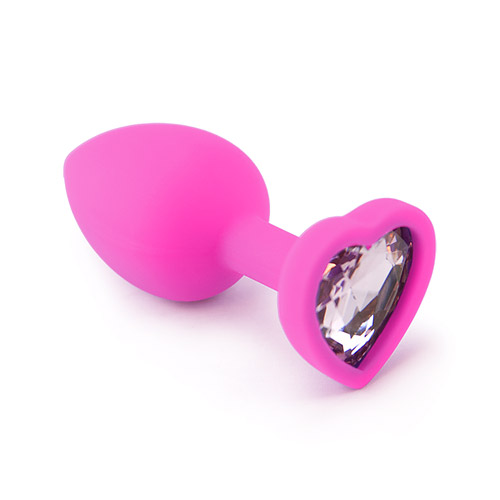 Heart me - jeweled butt plug