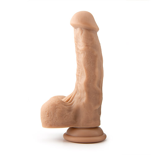 Mr. Erectus 7" - silicone realistic dildo with balls and suction cup