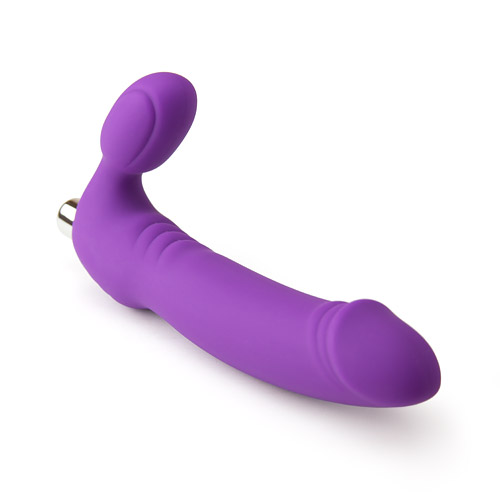 Duo - vibrating strapless strap-on