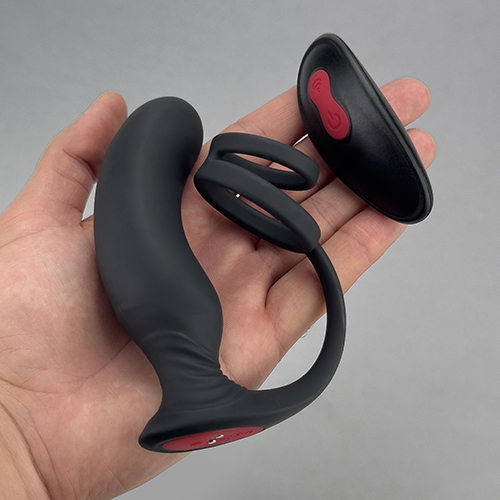 Lanco - prostate massager with cock ring