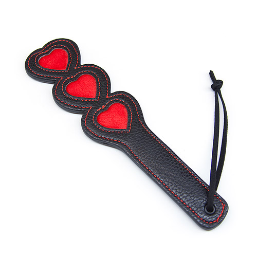Heart paddle - flogging toy
