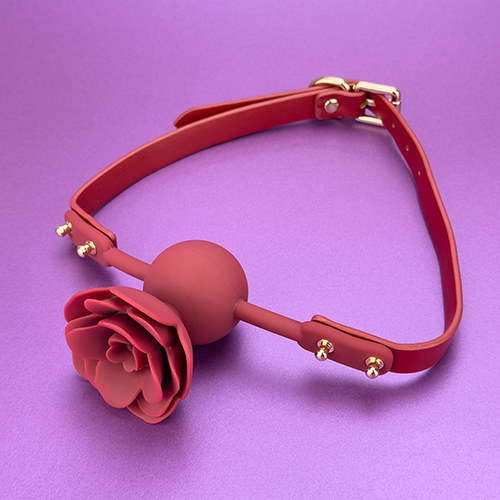 Rose gag - rose ball gag