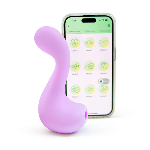 Connection air pulse - app-control air-pulse and g-spot vibrator