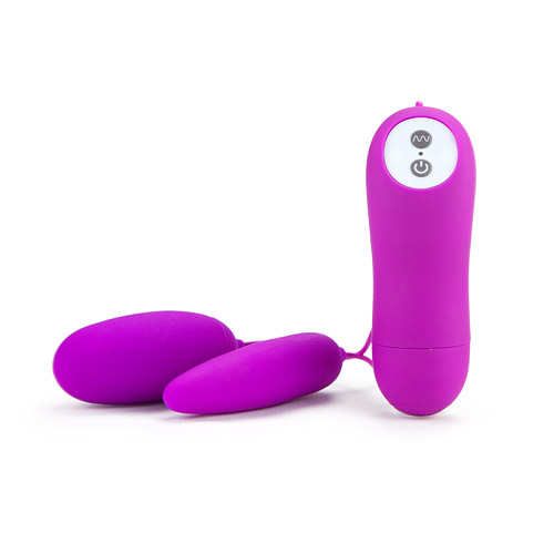 Couple's delight - dual egg vibrator with control