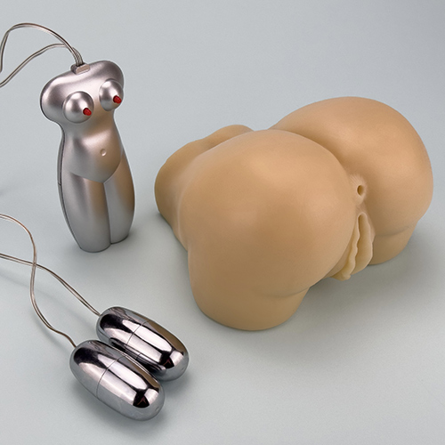 Doggie pussy and ass - sex toy