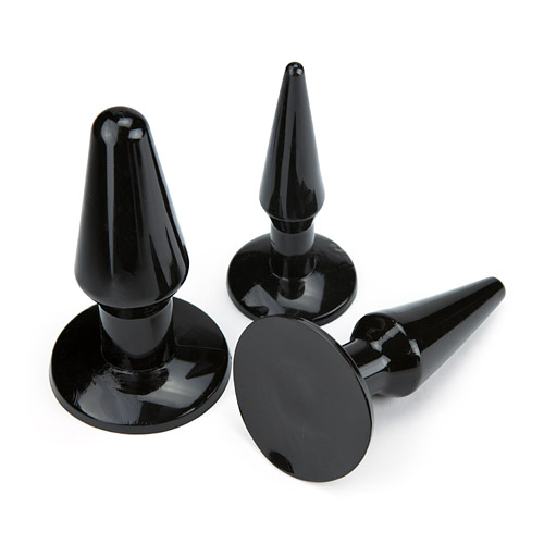 Rider butt plug set - anal training kit