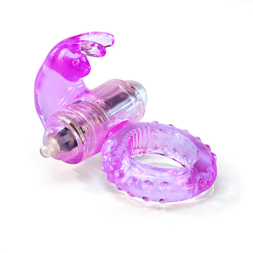Bunny vibrating cock ring - penis ring with removable bullet discontinued