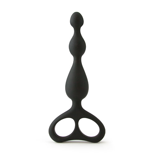 Wicked exciter - anal beads with loop handle discontinued