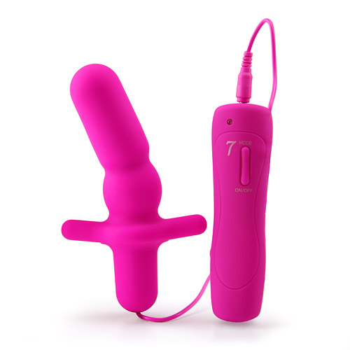 Booty starter - butt plug vibrator with control pack