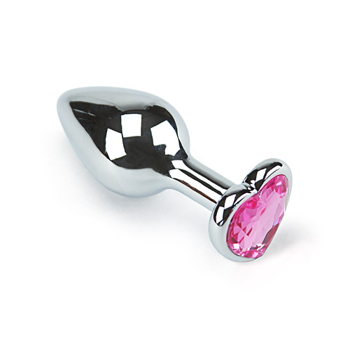 Precious heart - jeweled butt plug