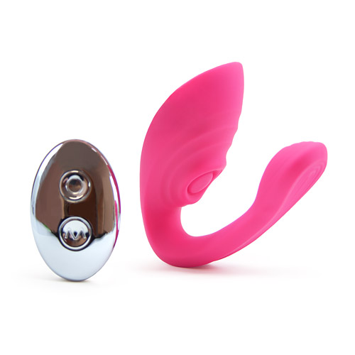 Love-U - remote control c-shape vibe for couples