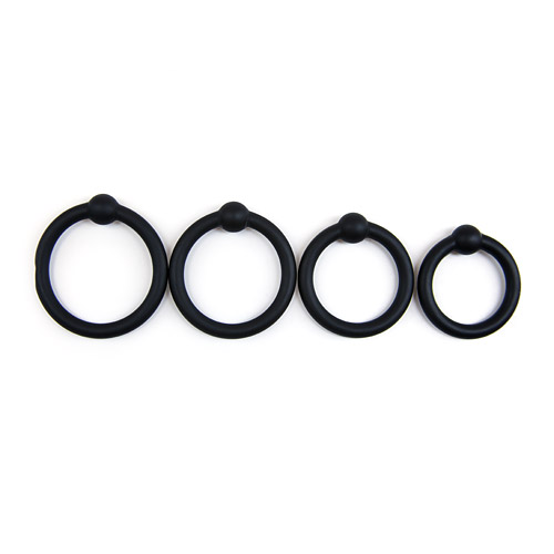 Stamina booster - stretchy cock ring set