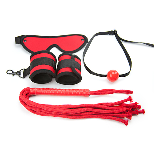 Red hot fantasy set - beginner bdsm kit