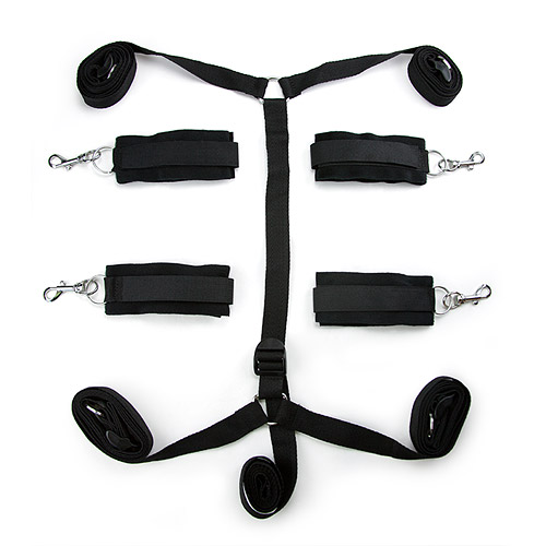 Soft touch bed restraint kit - sex toy