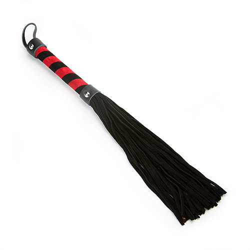 Passion suede flogger - short-tail whip