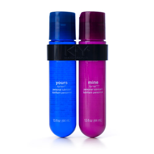 K-Y yours and mine couples lubricant - arousal lubricant set for couples