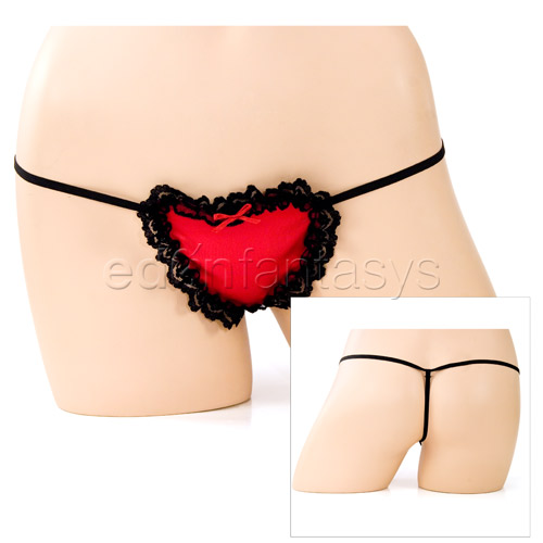 Heart g-string - sexy panty discontinued